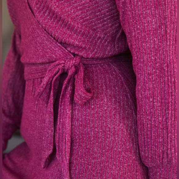 ANTHROPOLOGIE | Daily Practice by Anthropologie Belted Knit Maxi Dress - Picture 6 of 7